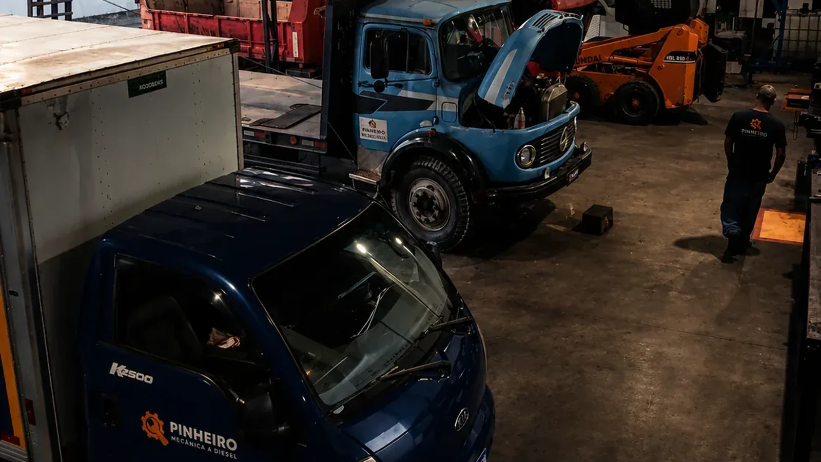 Oficina mecânica diesel perto de mim em Palhoça — Pinheiro Mecânica